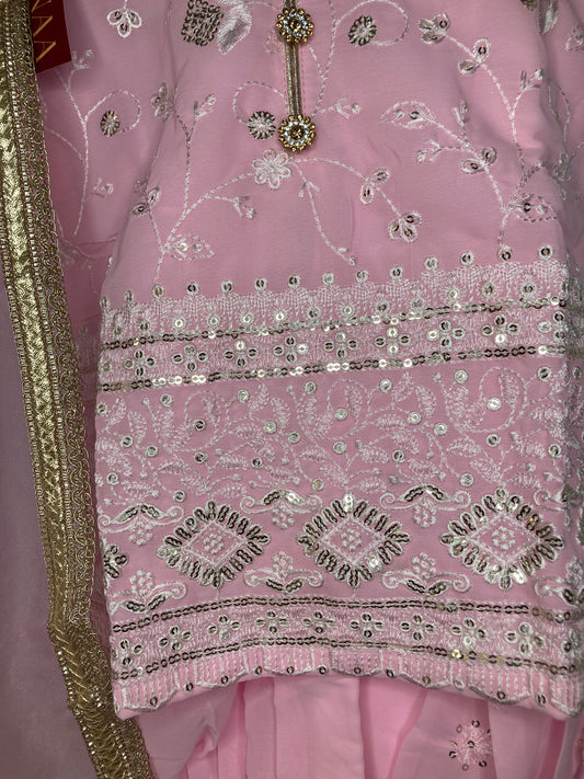 Ayzel Umar in baby pink 3month-4yrs BC011C3