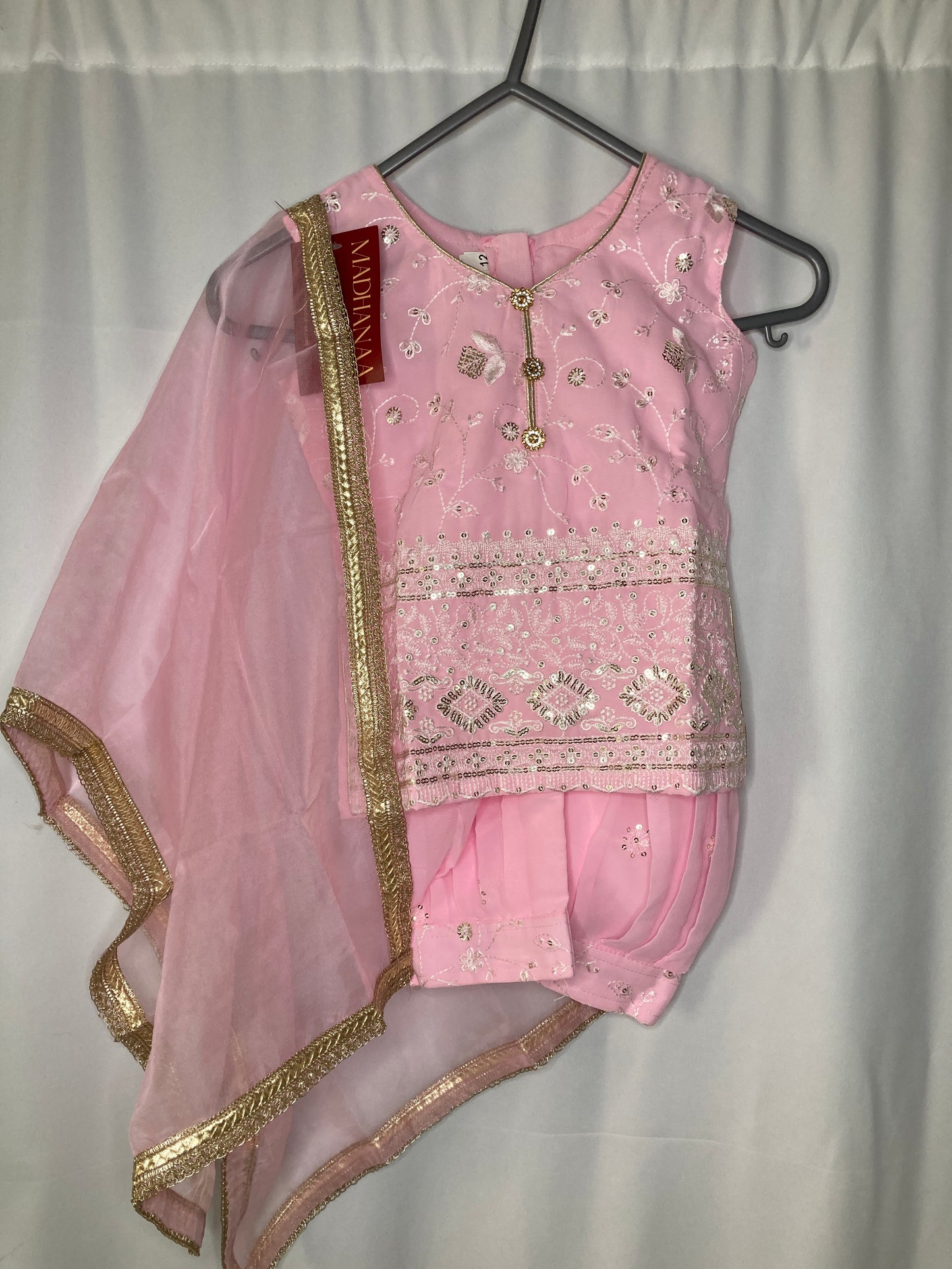 Ayzel Umar in baby pink 3month-4yrs BC011C3