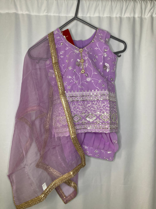 Ayzel umar in lilac 3month - 4yrs BC011C0
