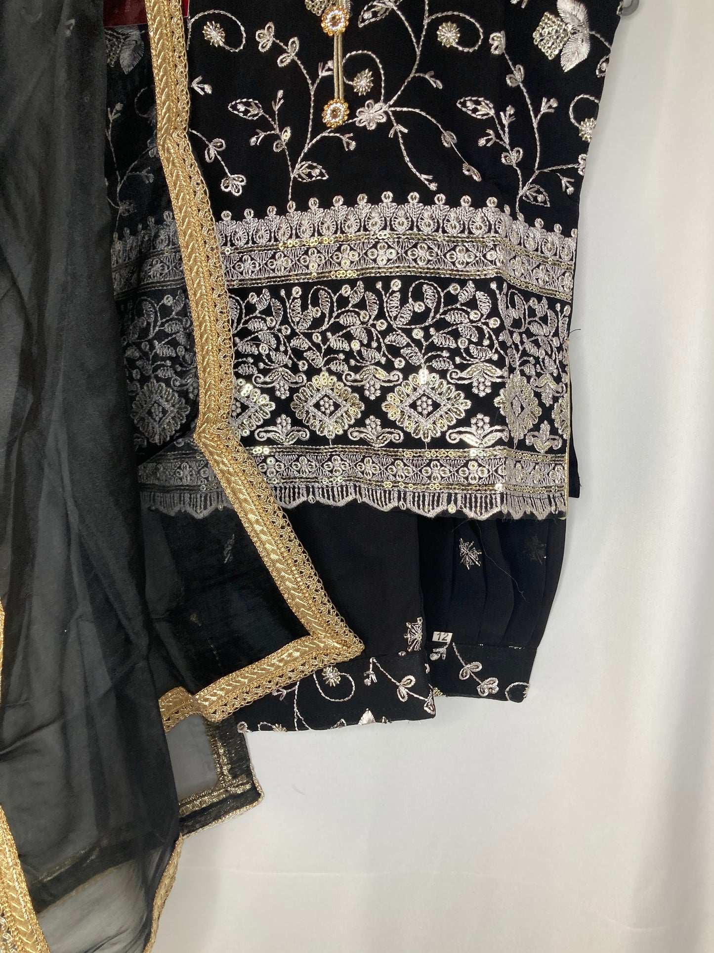 Ayzel umar in black 3month-4yr BC011C2