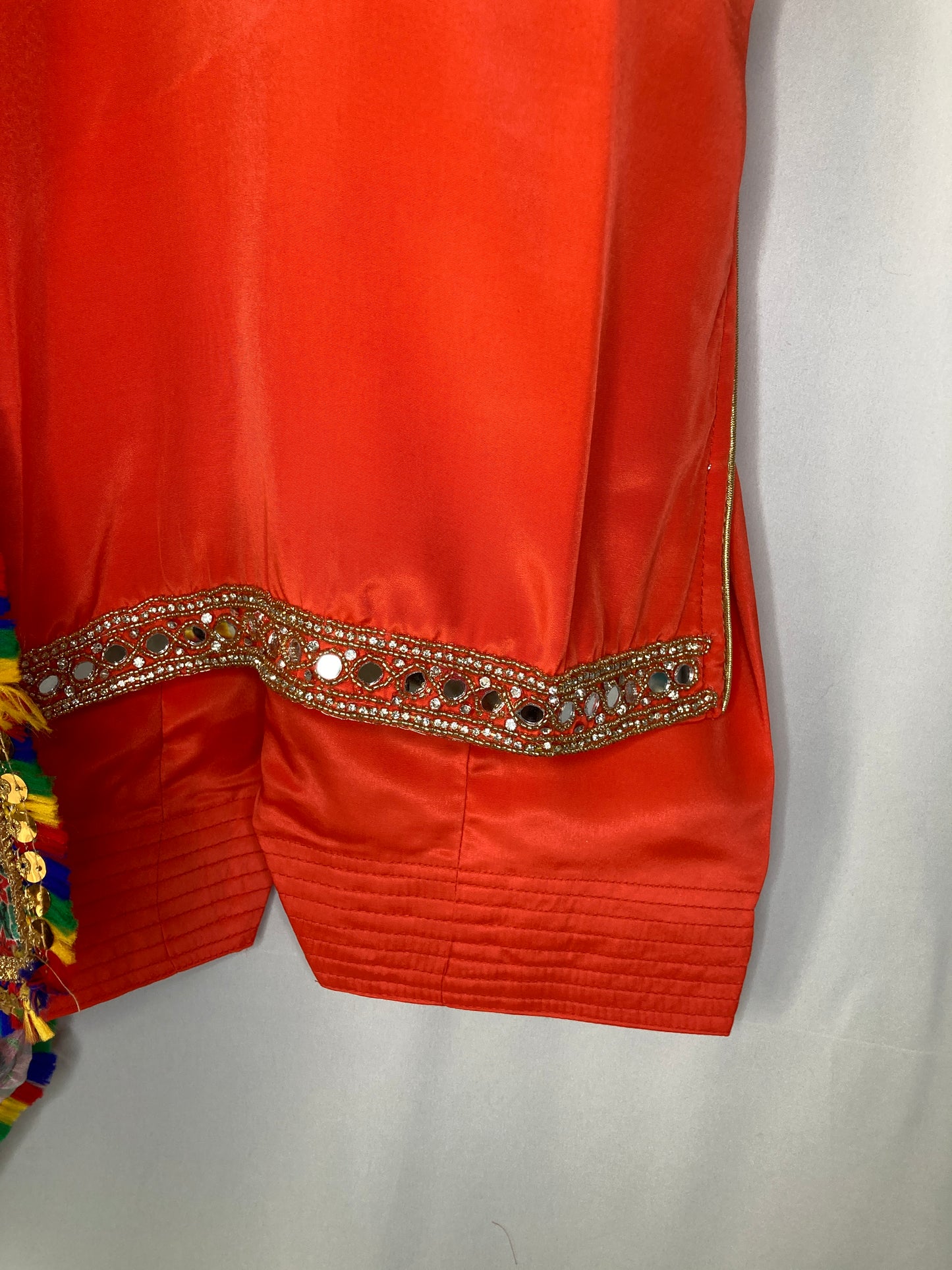 Rangrez in vibrant orange 1-2yrs kbc018c3