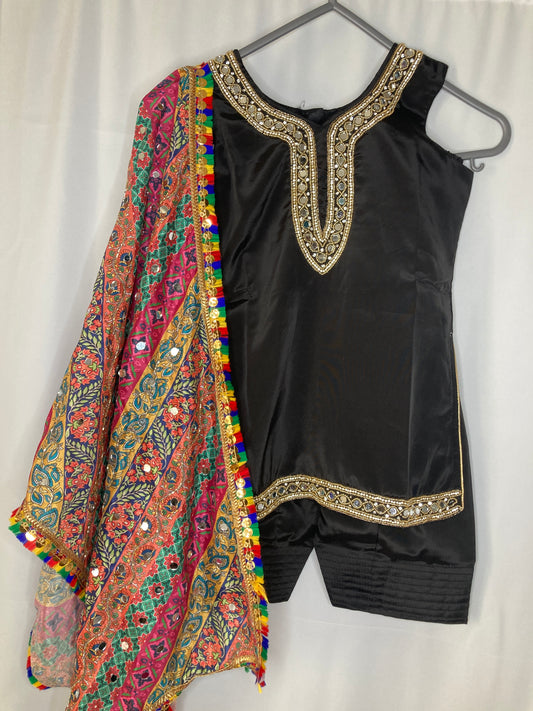 rangrez in black 1-2yrs kbc018c5