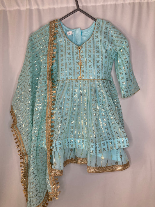 Chamakaraa in sky blue 3months+ KBC013C12