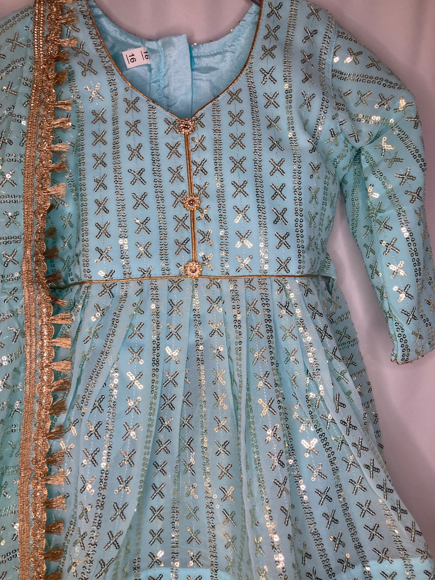 Chamakaraa in sky blue 3months+ KBC013C12