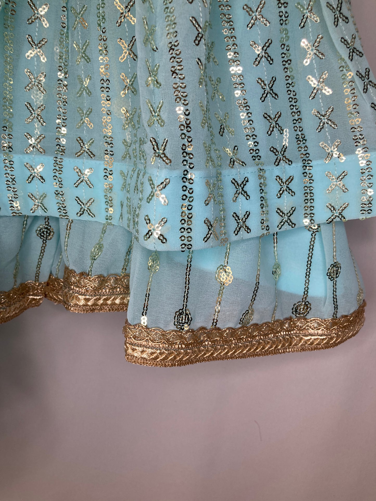 Chamakaraa in sky blue 3months+ KBC013C12