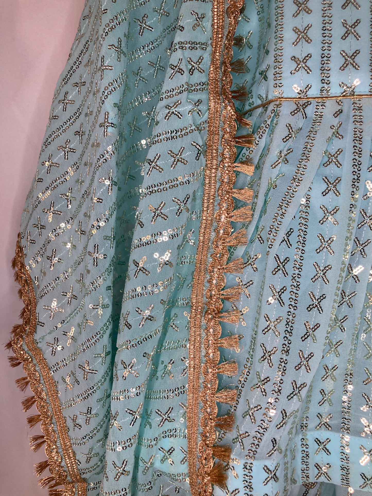 Chamakaraa in sky blue 3months+ KBC013C12