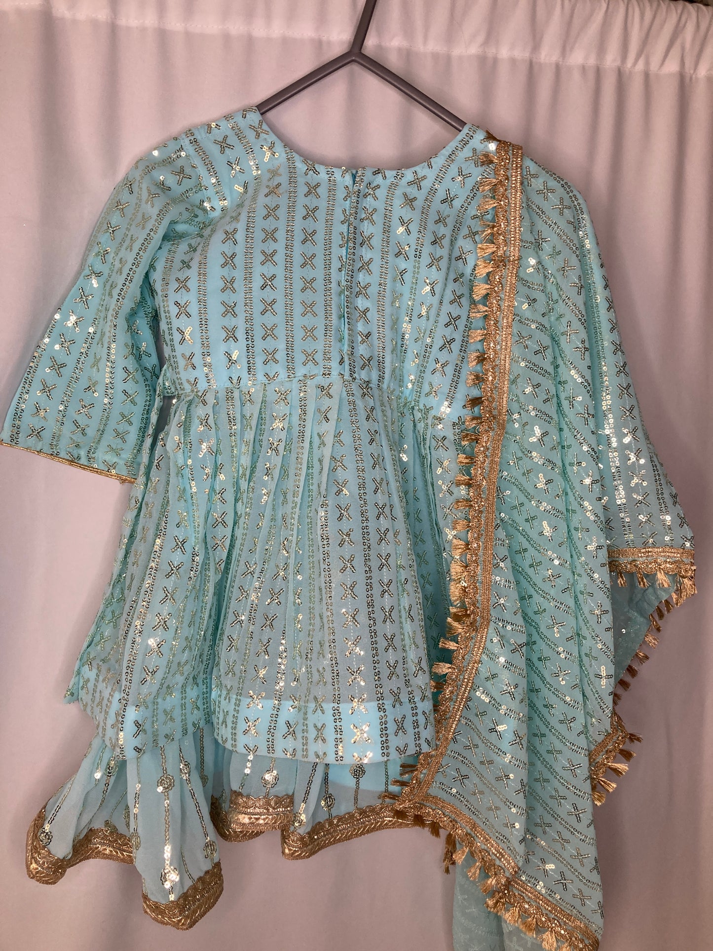 Chamakaraa in sky blue 3months+ KBC013C12