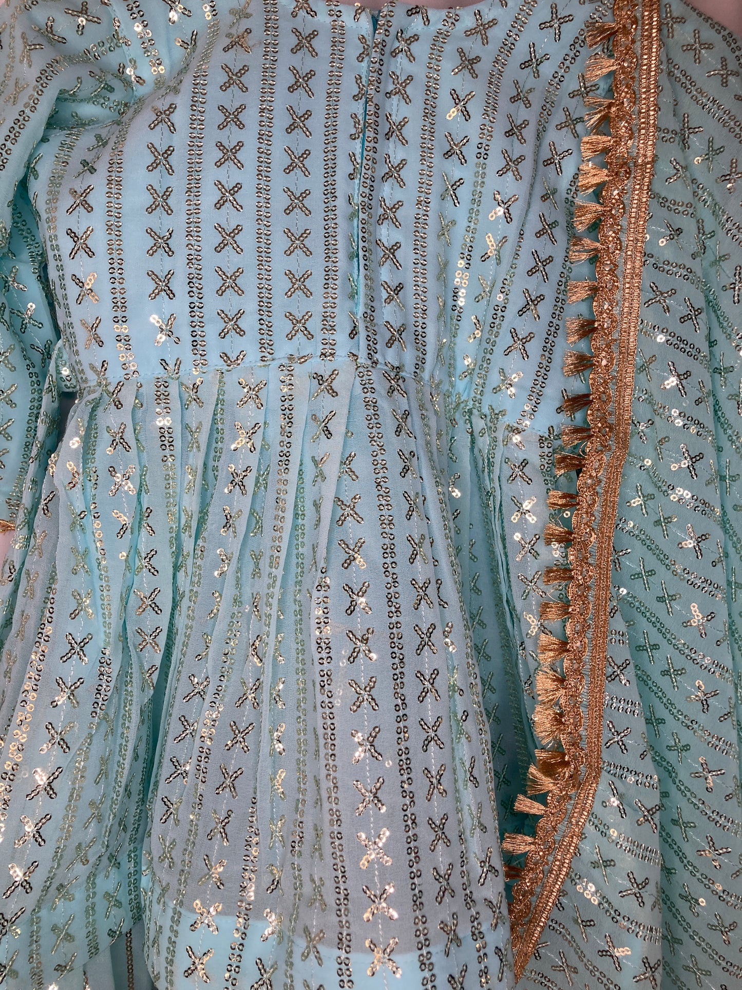 Chamakaraa in sky blue 3months+ KBC013C12