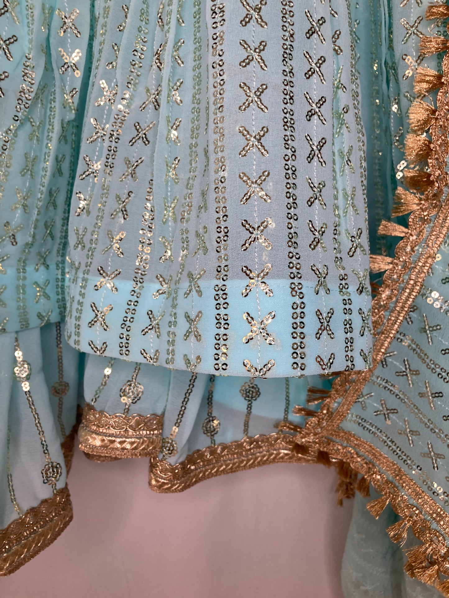Chamakaraa in sky blue 3months+ KBC013C12
