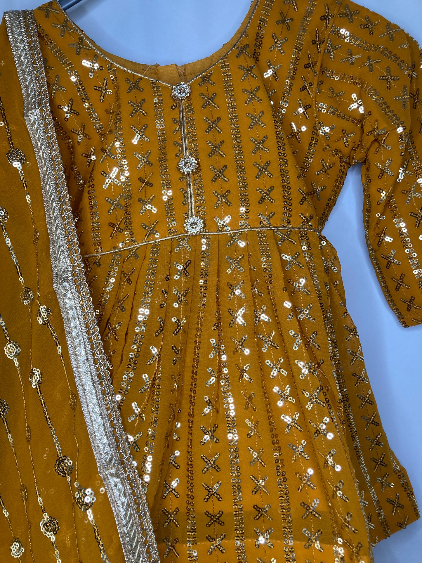 Chamakaraa in burnt orange 3months+ kb013c2