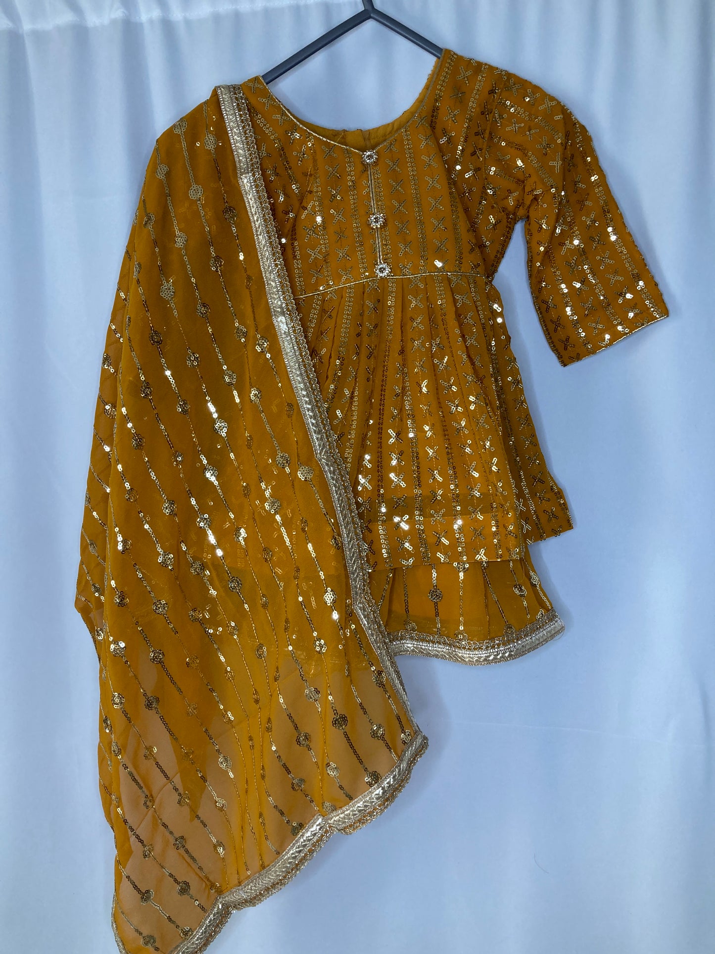 Chamakaraa in burnt orange 3months+ kb013c2