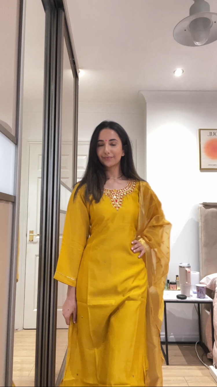 Sunehribaag in mustard dn014c1