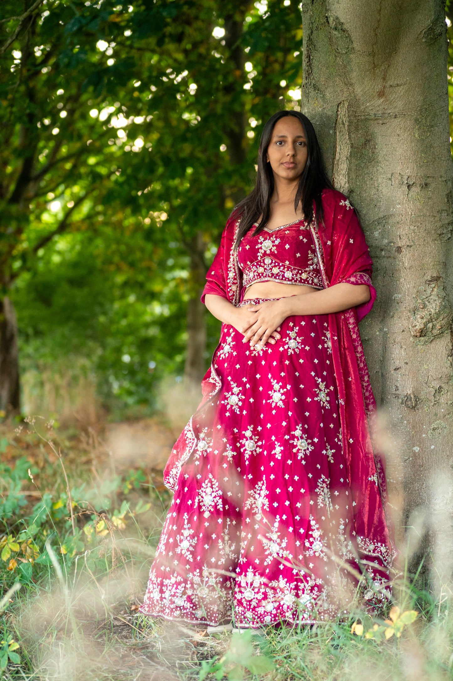 Ishq-e-laal ruby reg lehenga ka015c0