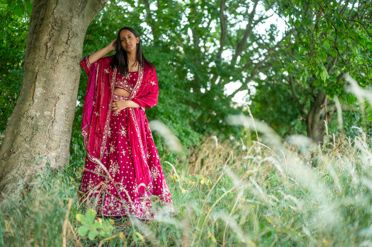 Ishq-e-laal ruby reg lehenga ka015c0