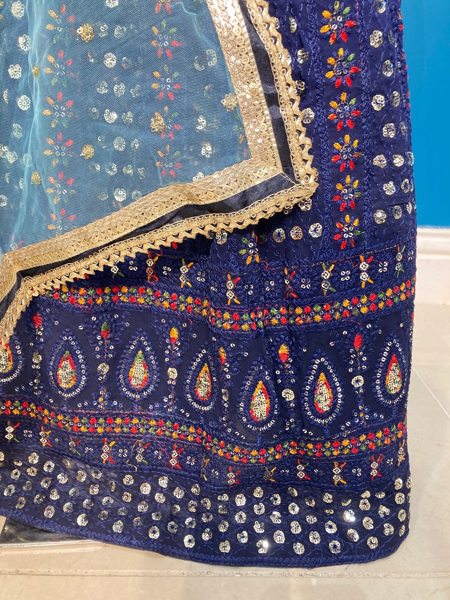 Rangtara 3-9yrs in navy blue KAF015C1