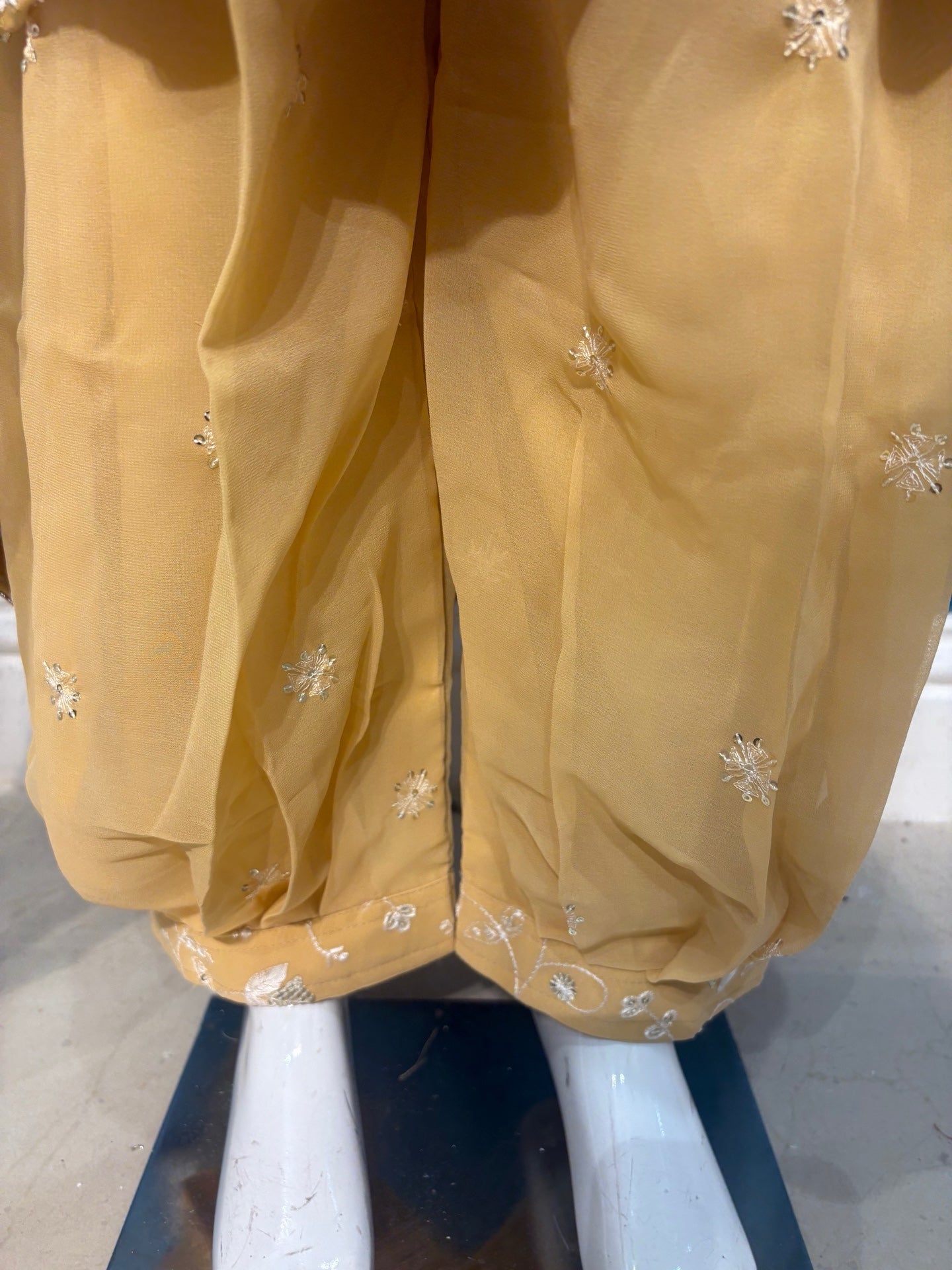 Pehnava in champagne gold 4-9YRS BC011C7
