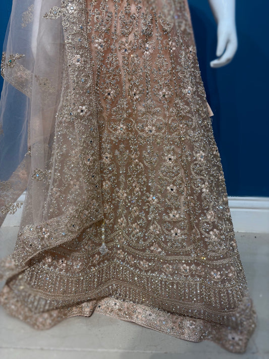Kohinoor lehenga in beige 3-9 YRS AF010C0