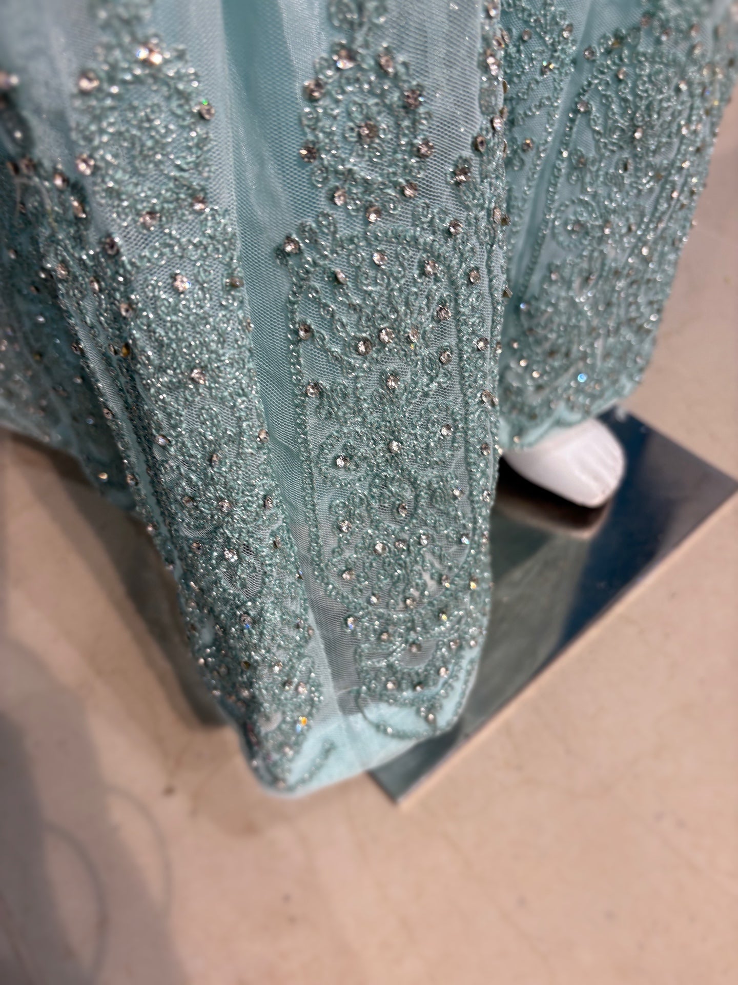 DEVANGI IN ICE BLUE 3-9YRS KME000C1