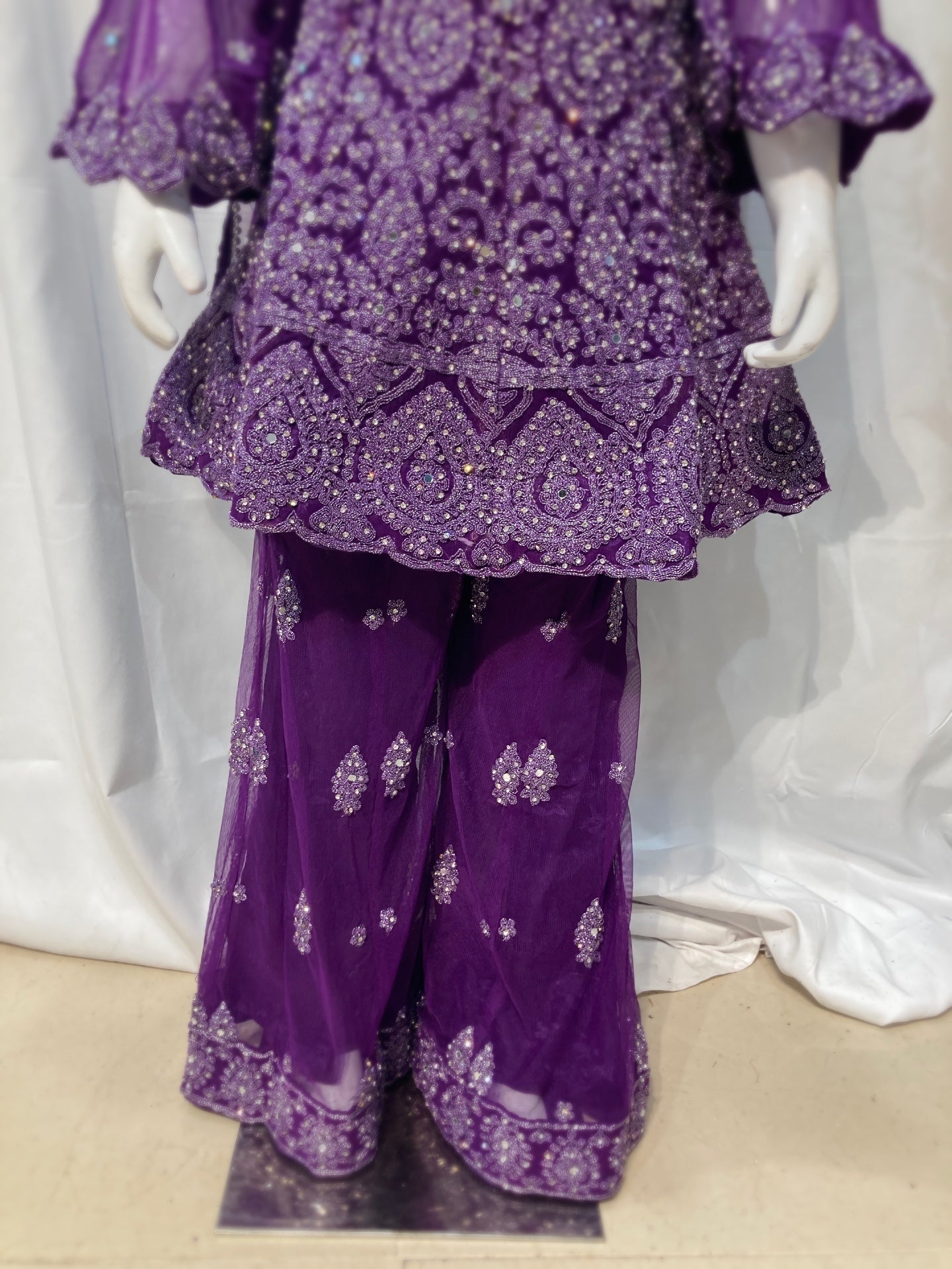 Meher in plum 4-9yrs KMO003C2