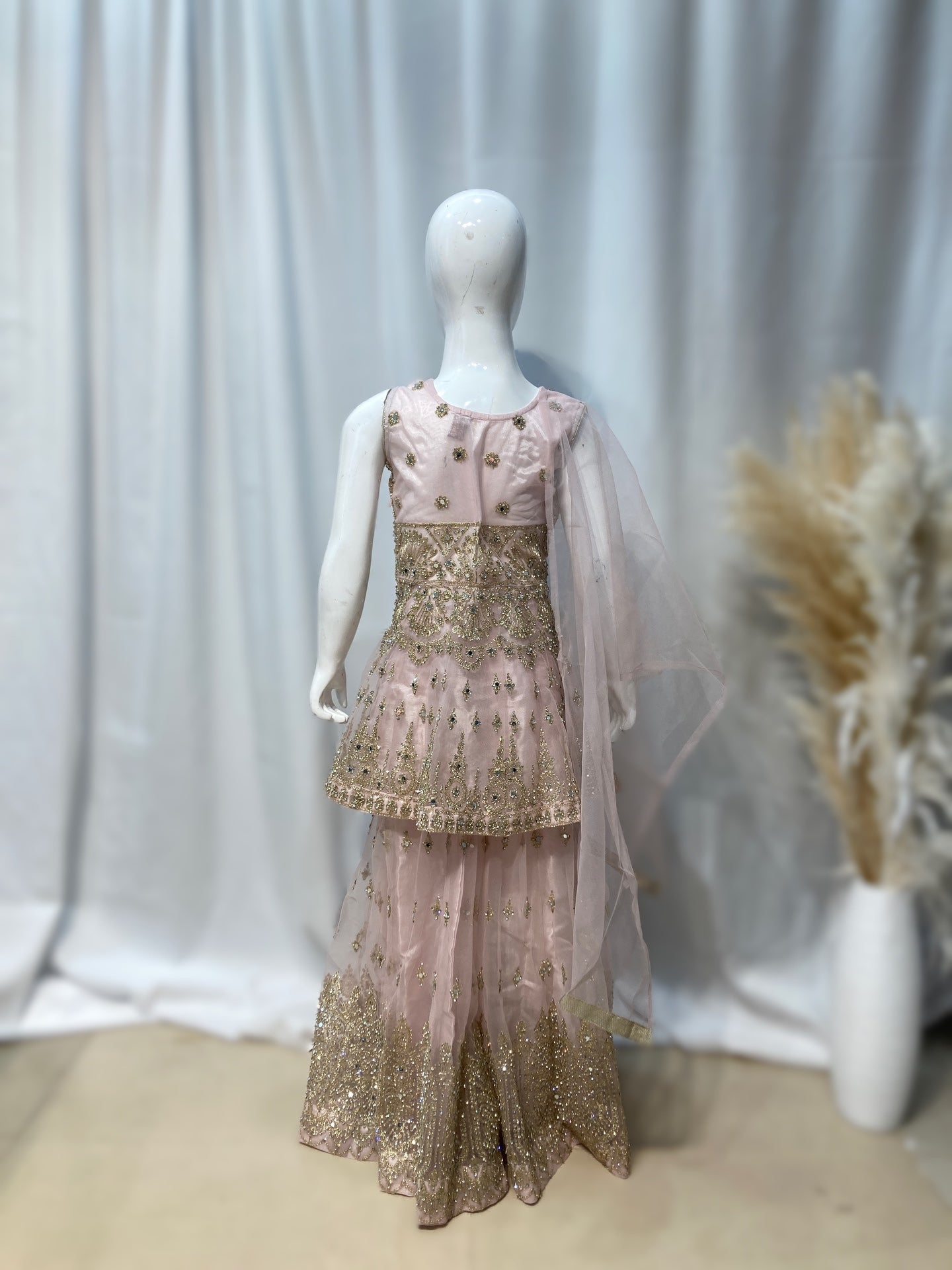 Mini Majesty 3-9yrs in baby pink KMO014C2