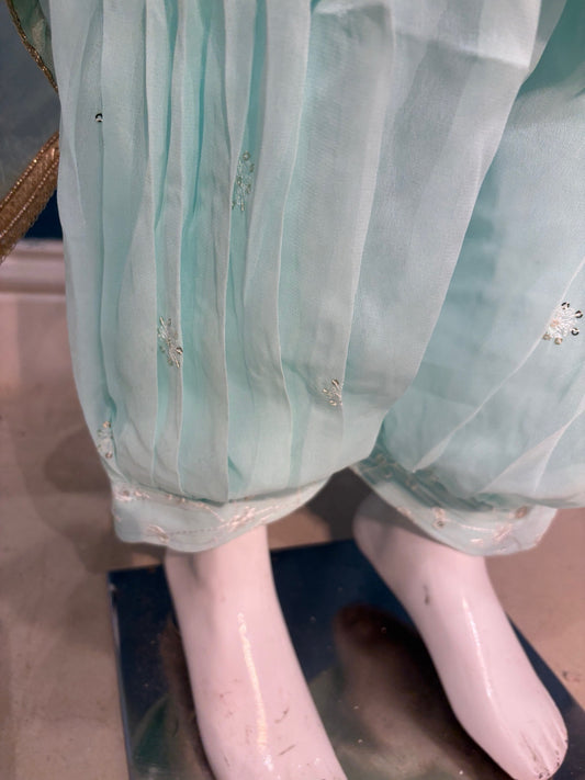 Pehnava in ice blue 4-9 YRS BC011C8