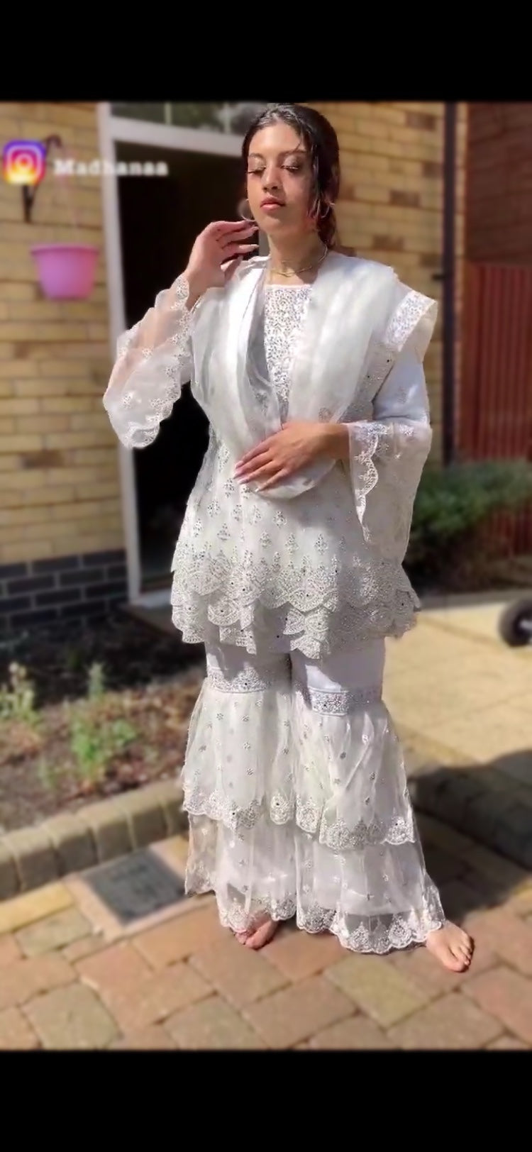 Zehraa in white AD001C4