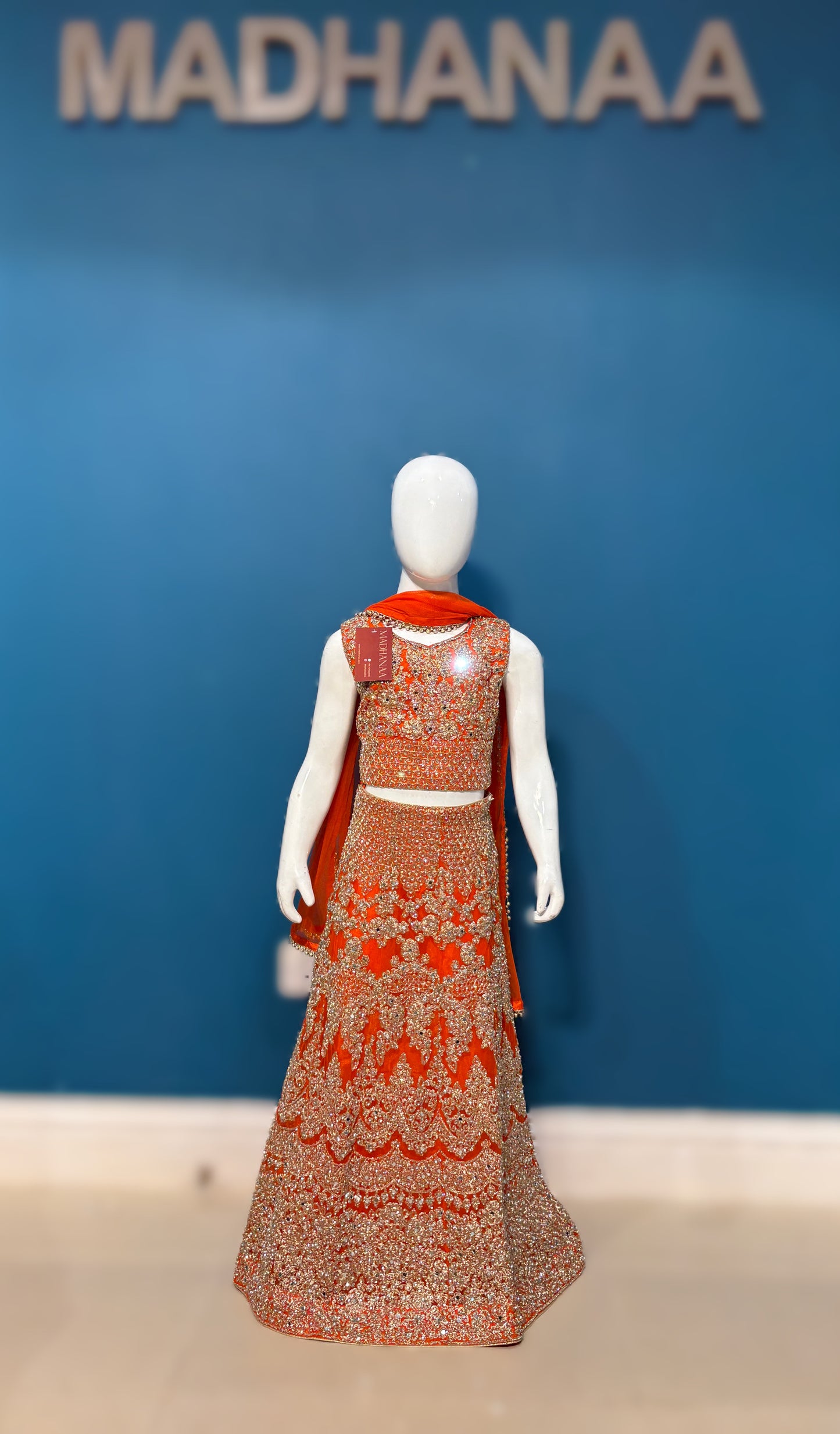 SUNEHRIPARI IN ORANGE 4-9 YRS KMO002C5