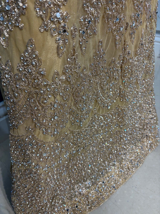 Sunehripari in Gold 4-9 YRS KMO002C15