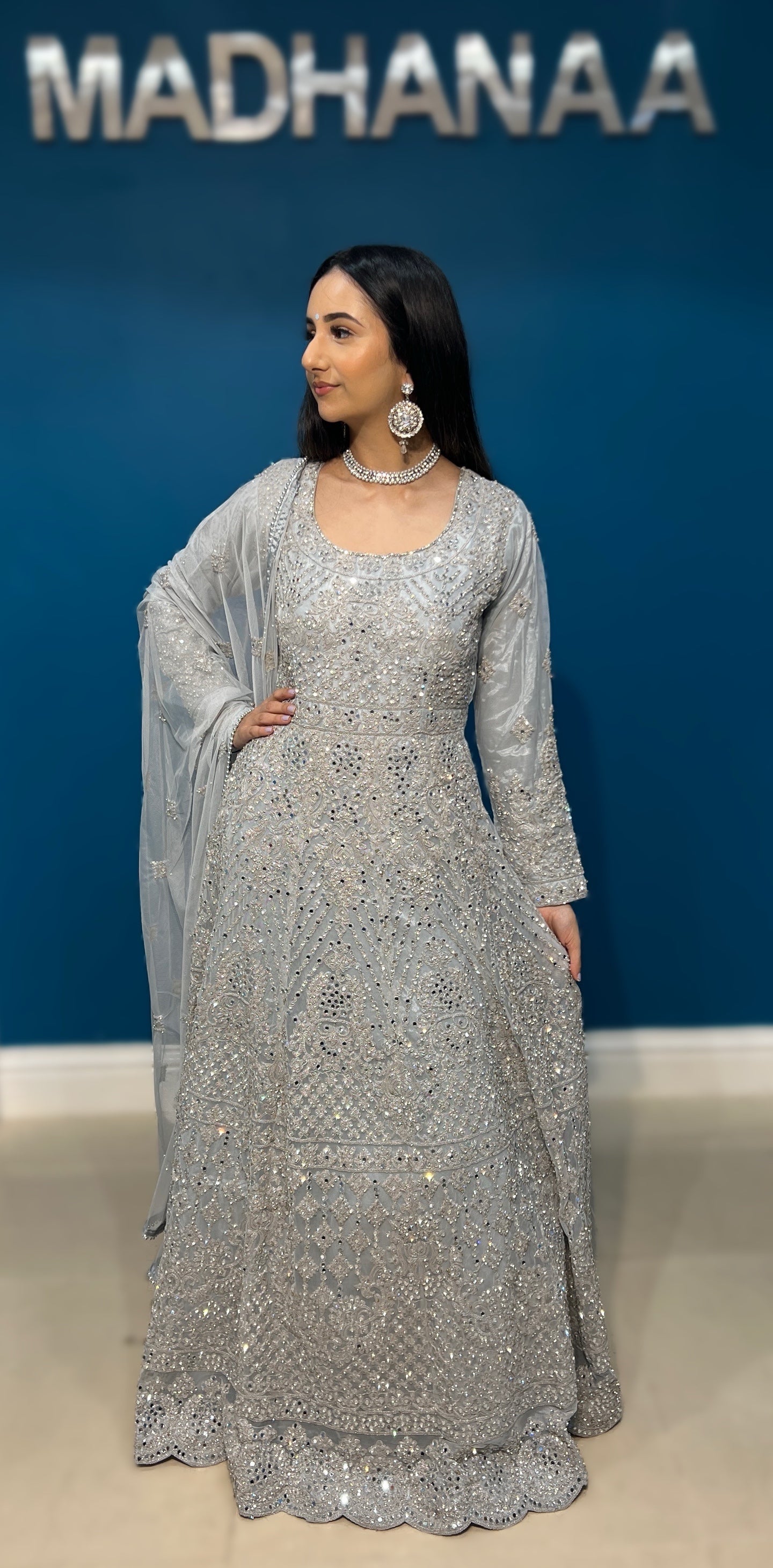 Ayna mahal in grey MO003C3
