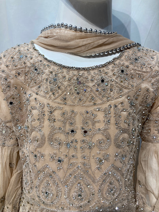 Meher in beige 4-9yrs KMO003C3