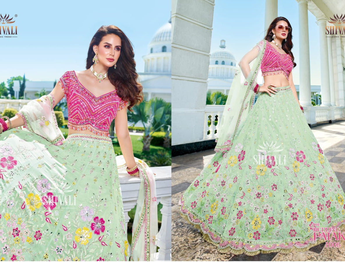 Gulabi saaj Lehenga SH009C0