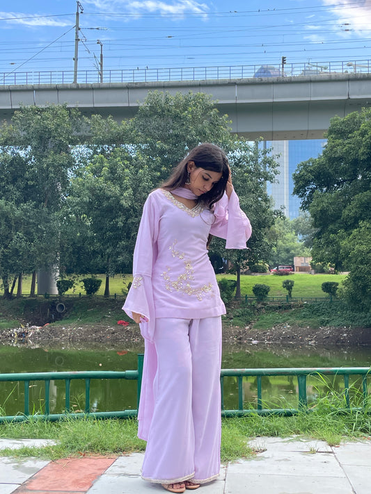 New lavender gold work 90s y2k sets