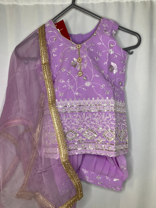 Ayzel umar in lilac 3month - 4yrs BC011C0