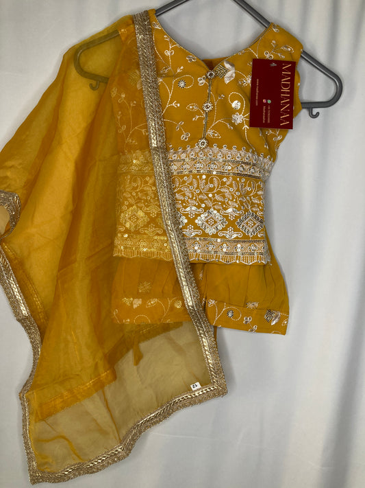 Ayzel Umar in Mustard 3month-4yrs BC011C6