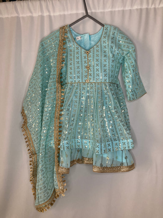 Chamakaraa in sky blue 3months+ KBC013C12