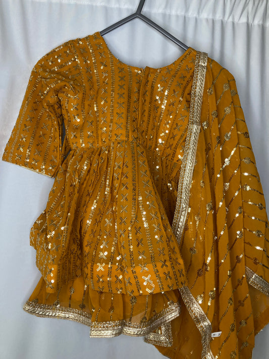 Chamakaraa in burnt orange 3months+ kb013c2