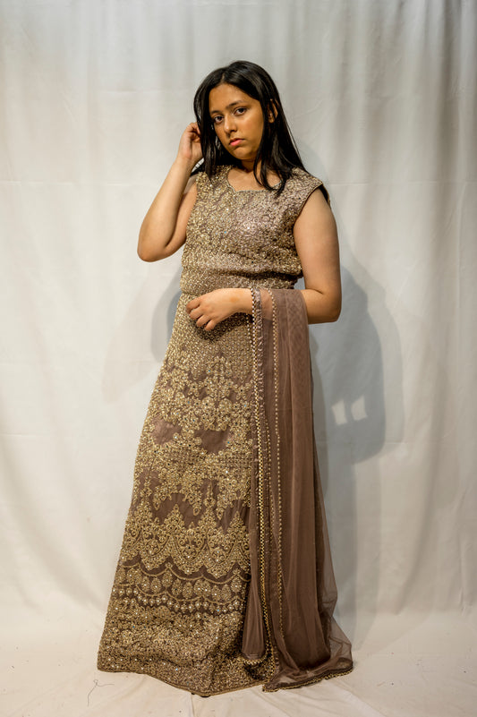 SUNEHRIPARI IN MAUVE PETITE  KMO002C12