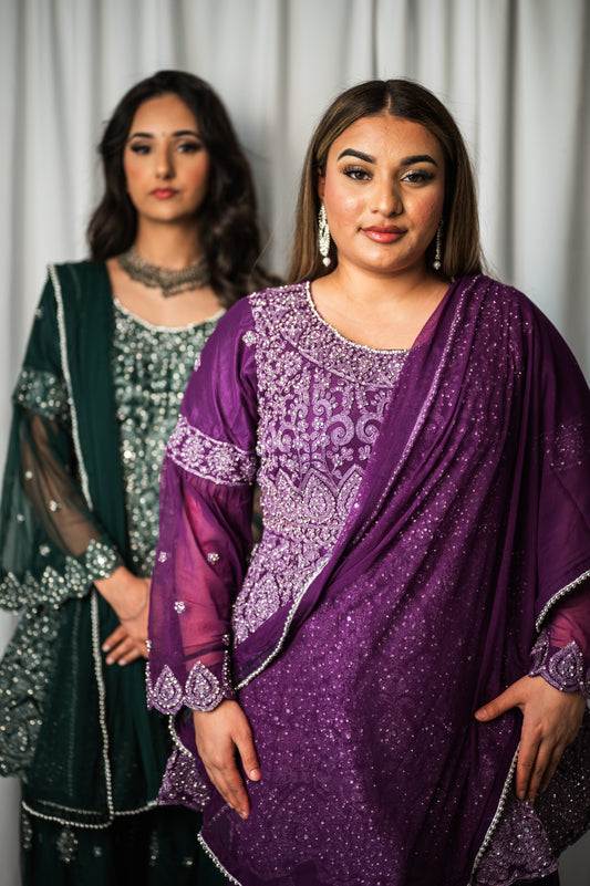 Meher in plum petite KMO003C2