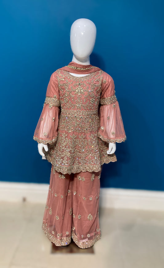 tila taj in dusty pink 4-9 yrs kmo005c7