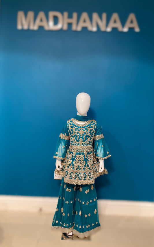 tila taj in teal 4-9 yrs kmo005c11