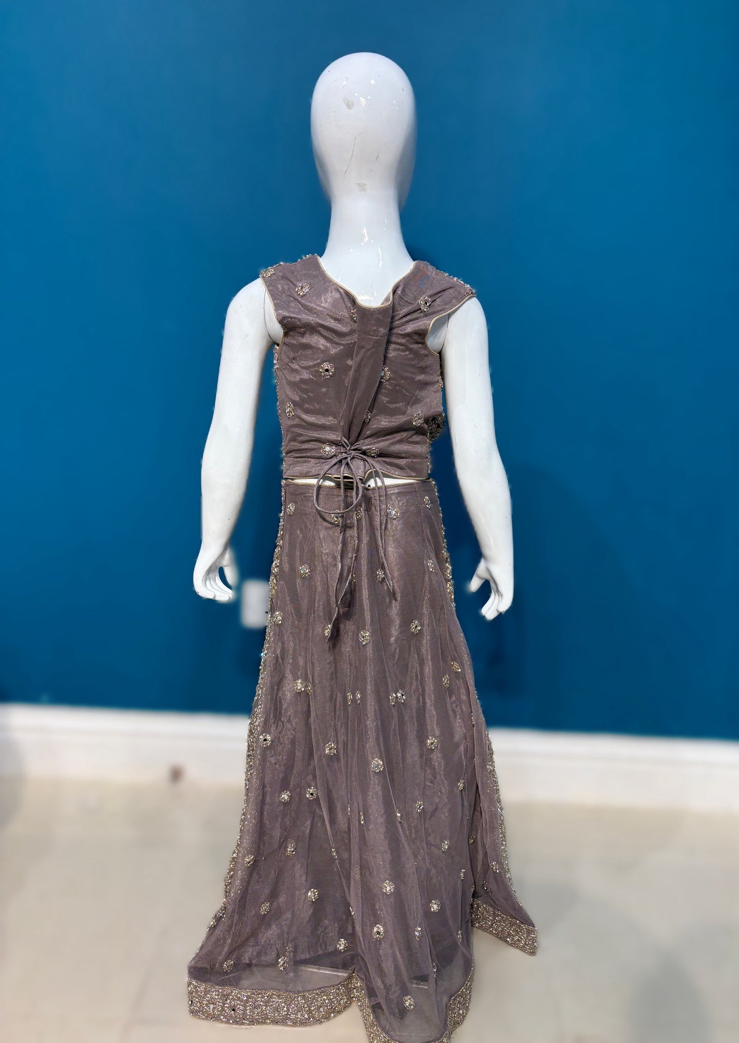 SUNEHRIPARI IN MAUVE 4-9 YRS KMO002C12