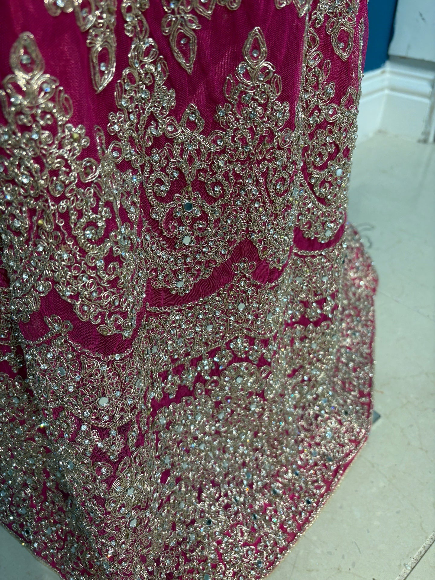 SUNEHRIPARI IN HOT PINK 4-9 YRS KMO002C3