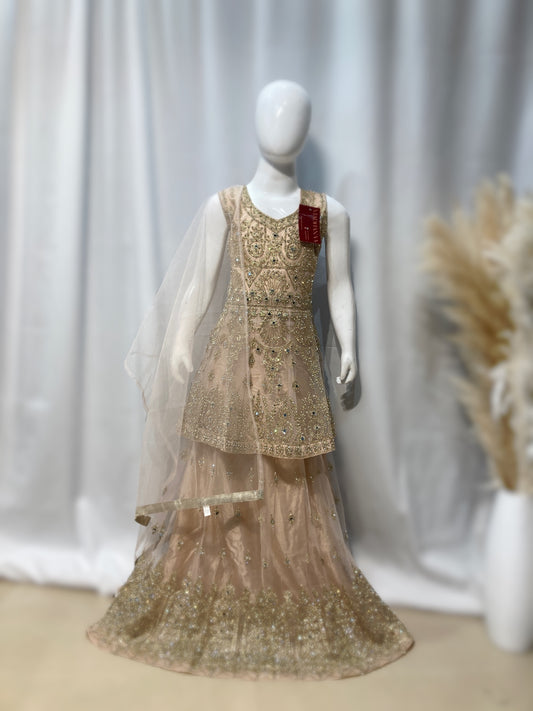 Mini Majesty in champagne 3-9yrs kmo014c3